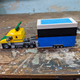 Illustration for article titled Lego race car transporter